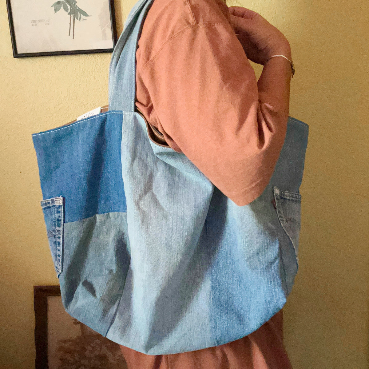 Vintage Denim Heavyweight Tote