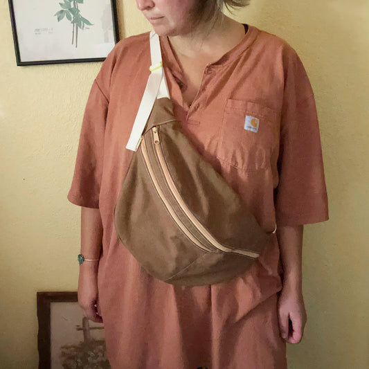 Brown Canvas Roadtripper Bag