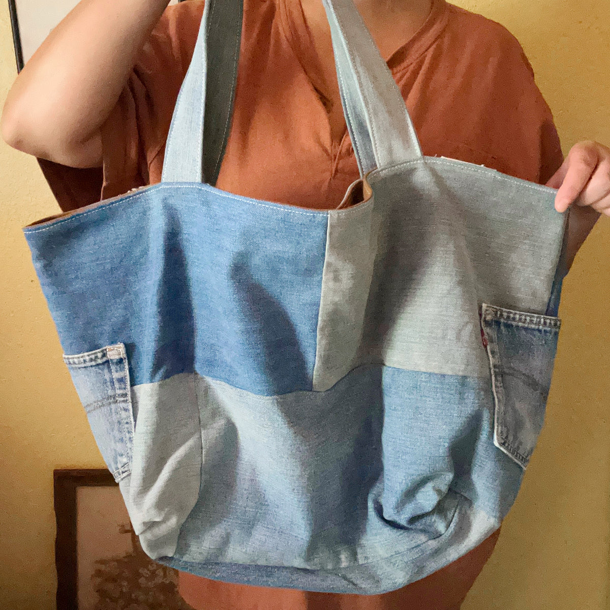 Vintage Denim Heavyweight Tote