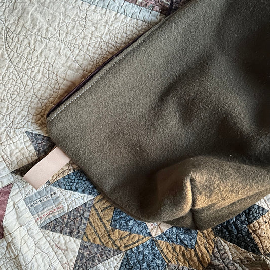Vintage Wool Pocket Bags